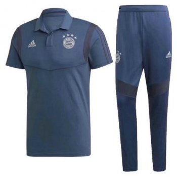 maglia Bayern Monaco Polo Blu scuro 2020