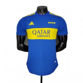 Versione del giocatore maglia Boca Juniors prima 2022