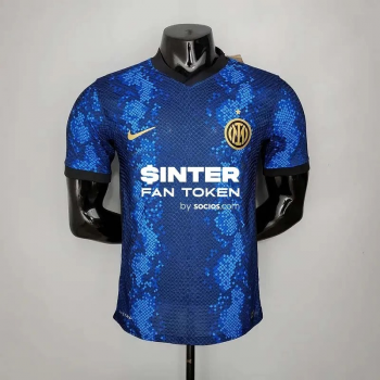 Versione del giocatore maglia Inter home 2022