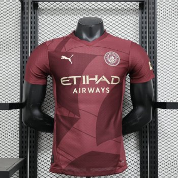 Versione del giocatore maglia Manchester City terzo 2025