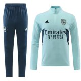 maglia Arsenal formazione manica lunga verde chiaro 2023