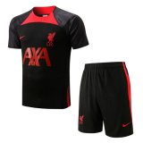 maglia Liverpool formazione Nero 2023