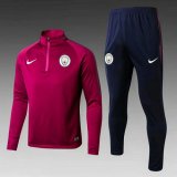 maglia Manchester City formazione manica lunga fucsia-02 2018