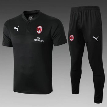 maglia Milan Polo nero 2020