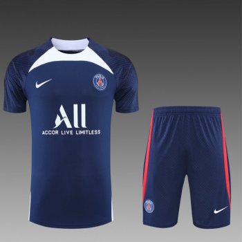 maglia PSG formazione blu 2023