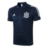 maglia Spagna Polo Blu scuro Euro 2020