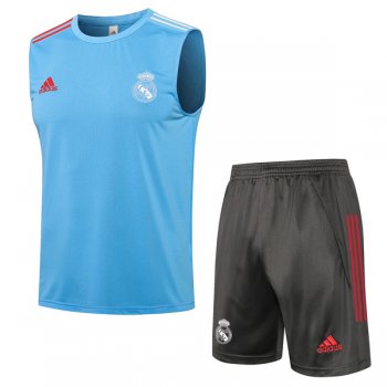 maglia gilet Real Madrid Azzurro 2022