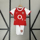 prima maglia Arsenal bambino Retro 2002-2004