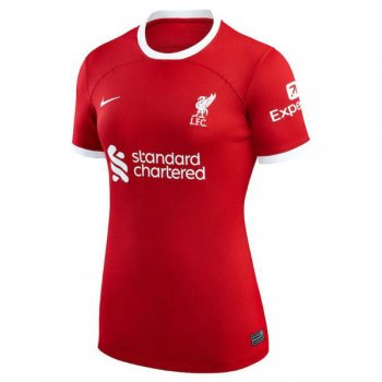 prima maglia Liverpool donna 2024