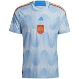 seconda maglia Spagna Coppa del Mondo 2022