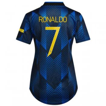 terza maglia Manchester United donna Ronaldo-01 2022