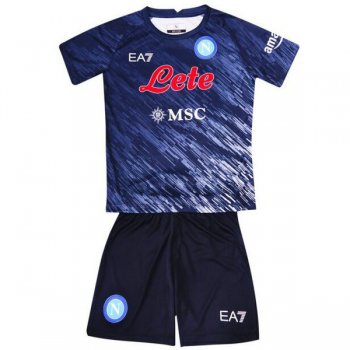 terza maglia Napoli bambino 2023