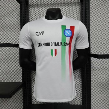 Versione del giocatore maglia Napoli Campioni d'Italia 2023