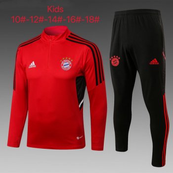 maglia Bayern Monaco formazione manica lunga bambino rosso 2023