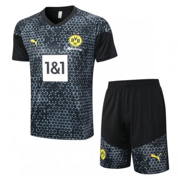 maglia Borussia Dortmund formazione Nero 2024