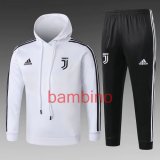 maglia Juventus Giacca manica lunga bambino bianco 2019