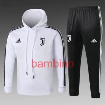 maglia Juventus Giacca manica lunga bambino bianco 2019