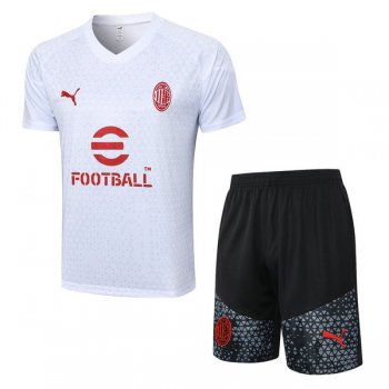 maglia Milan formazione bianco 2024