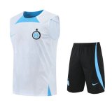 maglia gilet Inter Bianco 2023