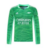 Portiere Maglia Arsenal manica lunga Verde 2022