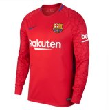 portiere maglia Barcellona manica lunga rosso 2018