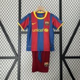 prima maglia Barcellona bambino Retro 2010-2011