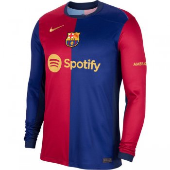 prima maglia Barcellona manica lunga 2025