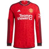 prima maglia Manchester United manica lunga 2024