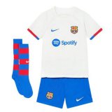 seconda maglia Barcellona bambino 2024 con calze