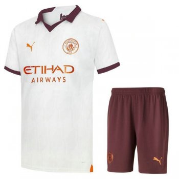 seconda maglia Manchester City bambino 2024