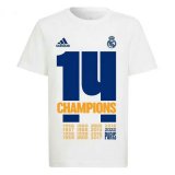 Maglia Real Madrid 14 Campione Commemorativa bianca