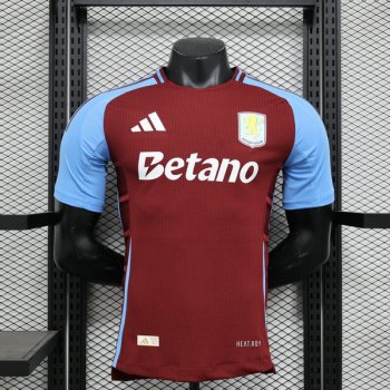 Versione del giocatore maglia Aston villa casa 2025