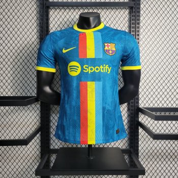 Versione del giocatore maglia Barcellona Classico-01 2024