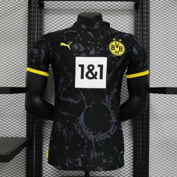 Versione del giocatore maglia Borussia Dortmund seconda 2024