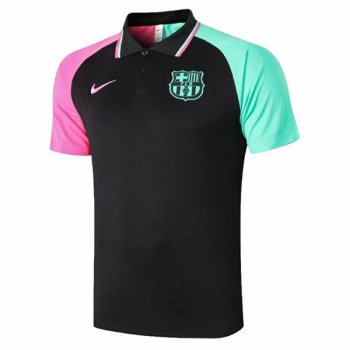 maglia Barcellona Polo nero-01 2021