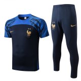 maglia Francia formazione blu nero 2023