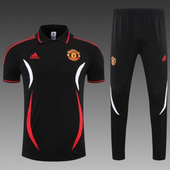 maglia Manchester United Polo Nero 2023