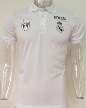 maglia Real Madrid Polo 12 Champions bianco