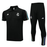 maglia Real Madrid Polo nero 2024