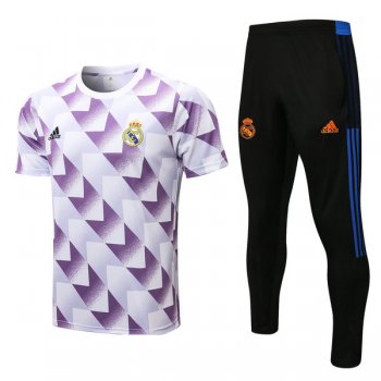 maglia Real Madrid formazione grigio porpora 2023