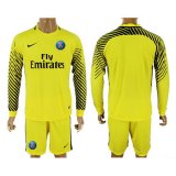 maglia portiere PSG manica lunga giallo 2018