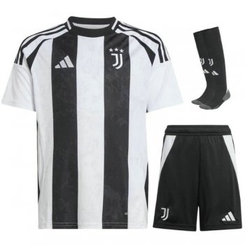 prima maglia Juventus bambino 2025 con calze