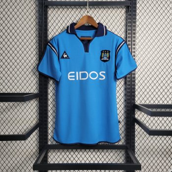 prima maglia Manchester City Retro 2001-2002