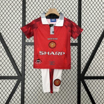 prima maglia Manchester United bambino Retro 1996-1997