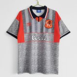 seconda maglia Chelsea Retro 1994-96 grigio rosso