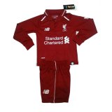 prima maglia Liverpool manica lunga bambino 2019