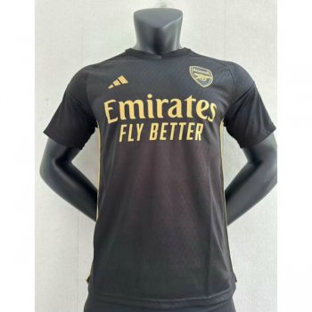 Versione del giocatore maglia Arsenal nero 2024