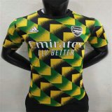 Versione del giocatore maglia Arsenal verde 2023