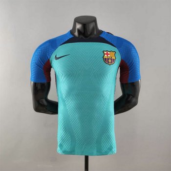 Versione del giocatore maglia Barcellona blu 2023