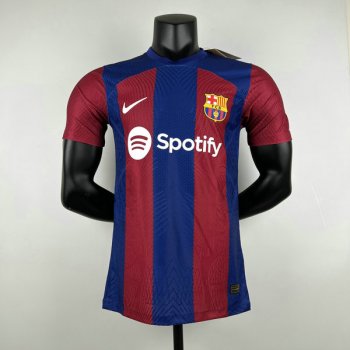 Versione del giocatore maglia Barcellona casa 2024